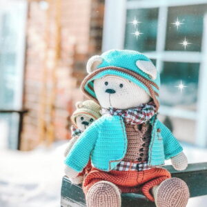 Receita Urso Amigurumi