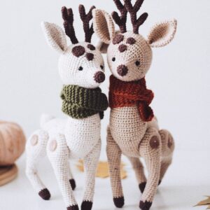 Receita Rena Amigurumi