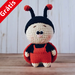 Receita Joaninha Amigurumi