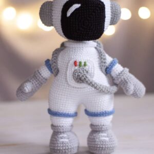 Receita Astronauta Amigurumi