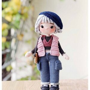 Receita Boneca Amigurumi