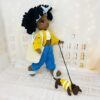 Receita Boneca com Cachorro Amigurumi