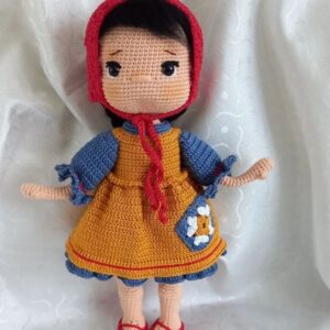Receita Chapeuzinho Vermelho Amigurumi