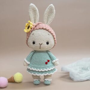 Receita Coelha Amigurumi