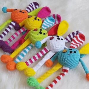 Receita Coelho Amigurumi