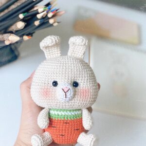 Receita Coelho Amigurumi