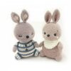 Receita Coelhos Amigurumi