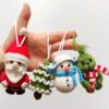 Receita Enfeite de Natal Amigurumi