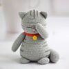 Receita Gato Lucky Amigurumi