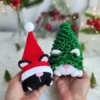 Receita Gato Natalino Amigurumi