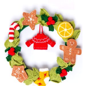 Receita Guirlanda Amigurumi