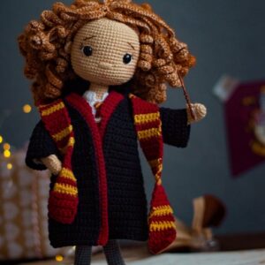 Receita Hermione Amigurumi