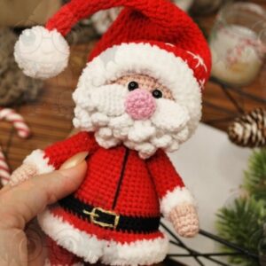 Receita Papai Noel Amigurumi