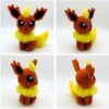 Receita Pokemon Flareon Amigurumi