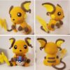 Receita Pokemon Raichu Amigurumi