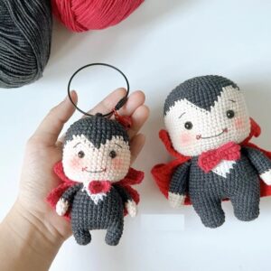 Receita Vampiro Amigurumi