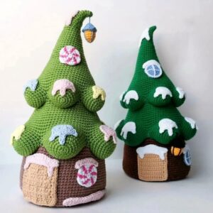 Receita Arvore de Natal Amigurumi
