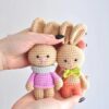 Receita Coelhos Amigurumi