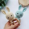 Receita Chocalho Coelho Amigurumi