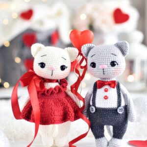 Receita Gatinhos Amigurumi