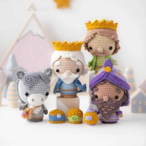 Receita Rei Magos Amigurumi