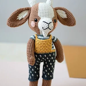 Receita Bode Amigurumi