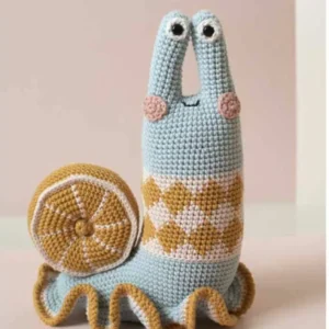 Receita Caracol Amigurumi