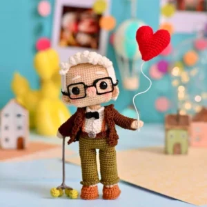 Receita Carl Amigurumi