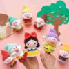 Receita Dedoche Branca de Neve e os 7 Anoes Amigurumi
