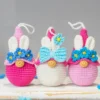 Receita Gnomo Coelhos Amigurumi