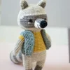 Receita Guaxinim Amigurumi