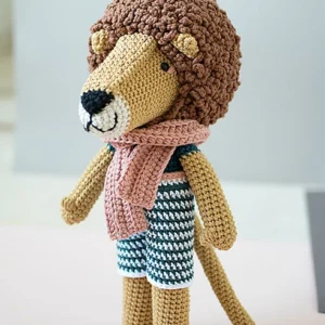Receita Leão Amigurumi