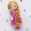 Receita Rapunzel Amigurumi