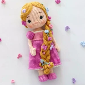 Receita Rapunzel Amigurumi