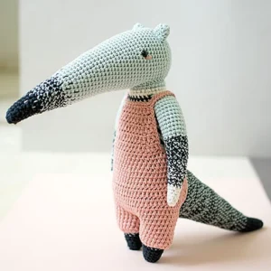 Receita Tamandua Amigurumi
