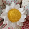 Receita Almofada de Flor Amigurumi