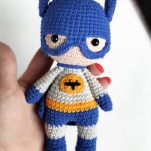 Receita Batman Amigurumi