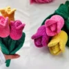 Receita Buquê de flor Amigurumi