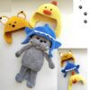 Receita Gatinho de gorro Amigurumi