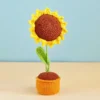 Receita Girassol Amigurumi