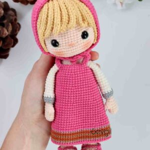 Receita Masha amigurumi