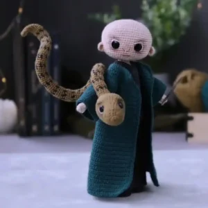 Receita Voldemort Amigurumi