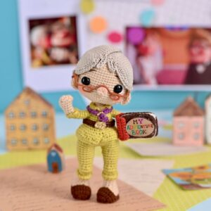 Receita Vovozinha amigurumi