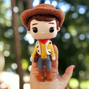 Receita Woody Amigurumi