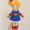Receita Boneca Arco Iris Amigurumi