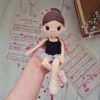 Receita Boneca Bailarina Amigurumi