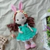Receita Boneca Coelha Amigurumi