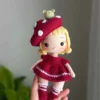 Receita Boneca Cogumelo Amigurumi