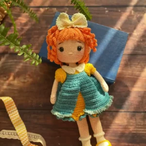 Receita Boneca Elegante Amigurumi