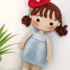 Receita Boneca de laço Amigurumi